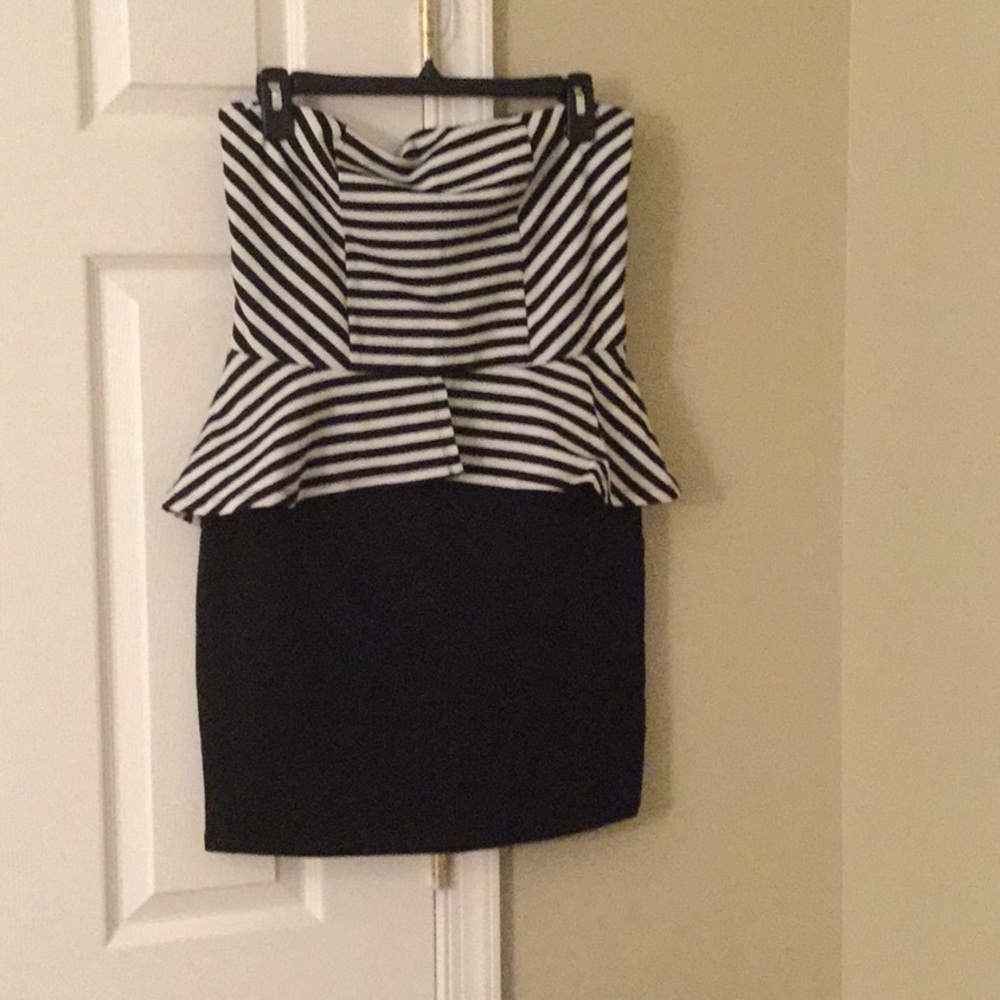 Peplum dress